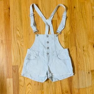 Blue Spice Women Overalls Short Denim